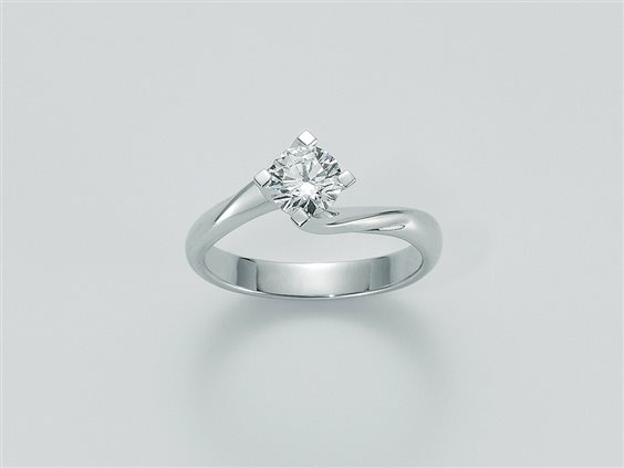 Anello Miluna Donna in Oro bianco Diamante 0.07 Ct LID5180-007G7 - LID5180-007G7
